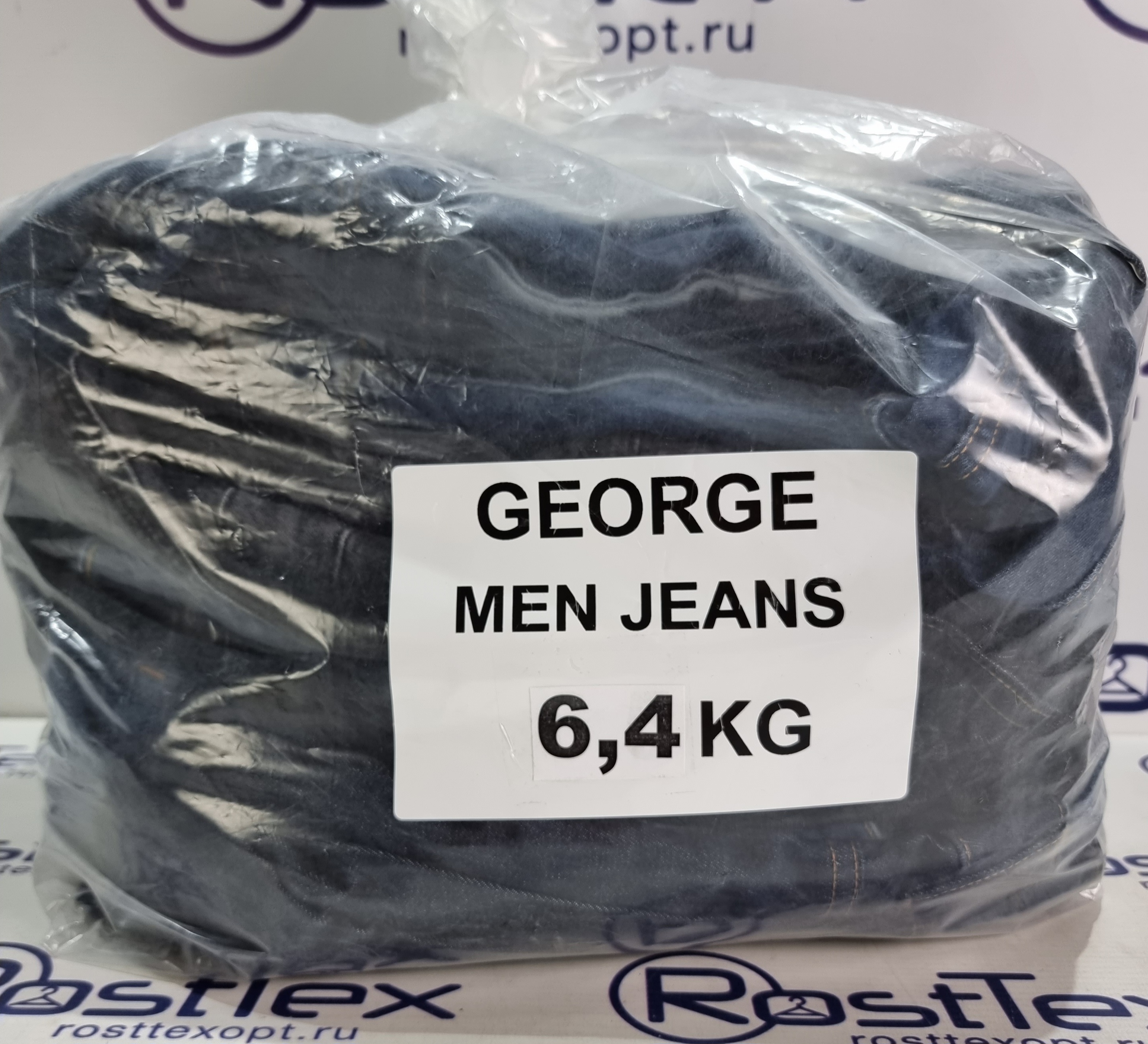 Купить george men jeans джинсы мужские сток англия, кг из Европы оптом со  склада по низким ценам в Саратове | RostTex